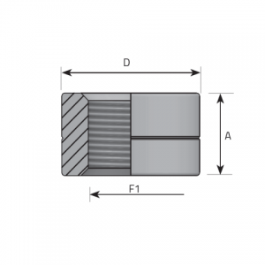 Metric Welding stud. (ABSM)